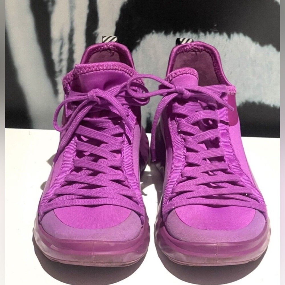 ECCO Bright Cerise Purple Neoprene Sneakers